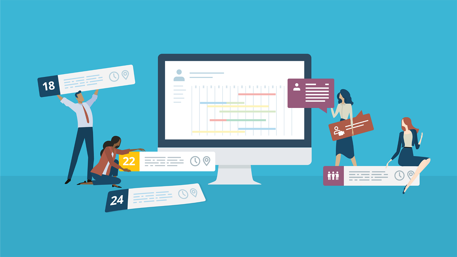Plan and Build an Online Marketing Content Planning Schedule [Free Online  2023 Marketing Calendar Template] - The Loop Marketing Inc